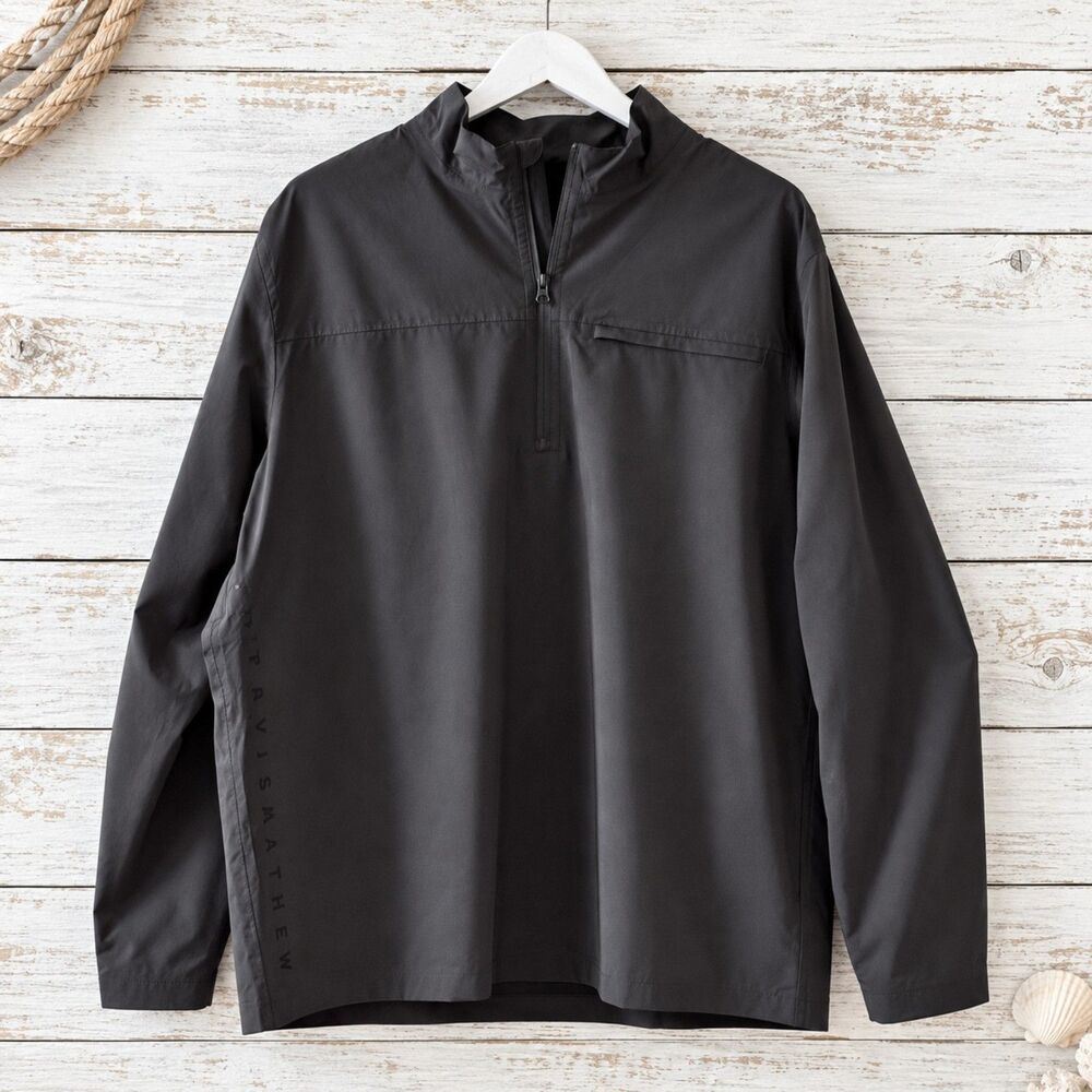 NWT TravisMathew On Course Waterproof Golf Jacket Men’s 3XL Black